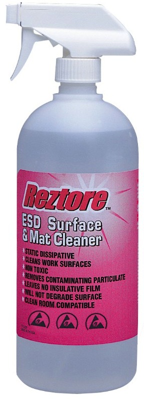 Cleaner, Reztore™ Antistatic Surface and MatDesco