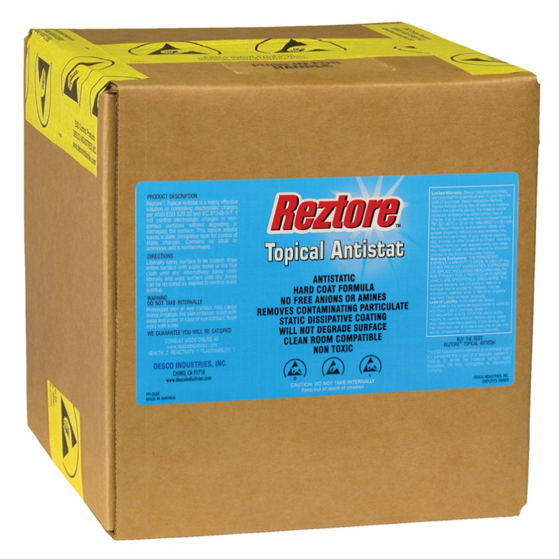 Topical Solution, Reztore™ Antistatic Surface and MatDesco