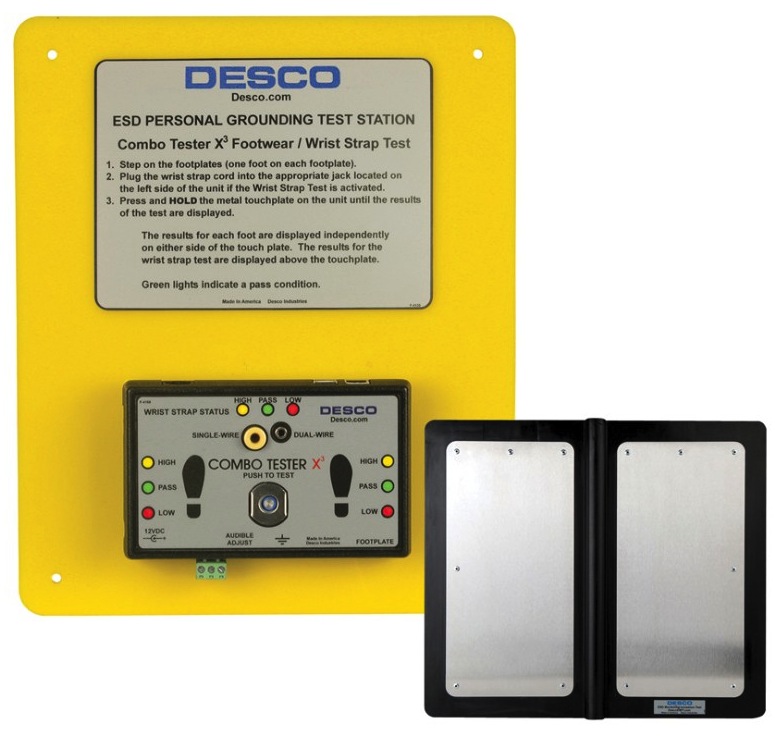 Tester X3 Combo Data output with Dual Plate 750K LODesco