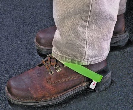 Heel Grounder, Economy with 1 megohm resistor,3M