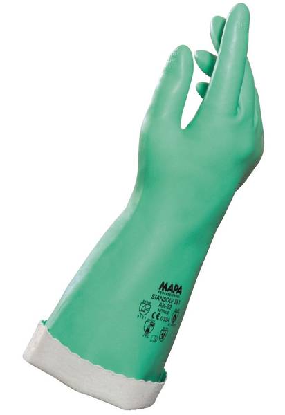 Gloves, StanSolv AK-22, Nitrile, Z-GripMAPA Professional