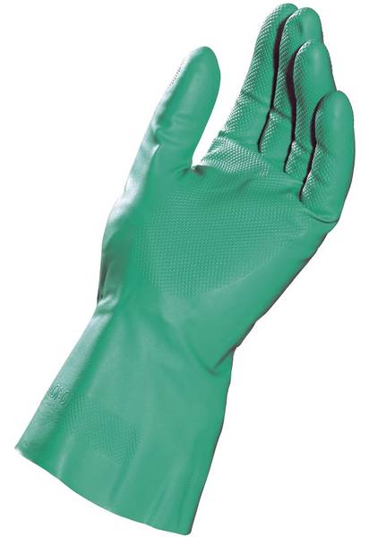 Gloves, StanSolv A-15, Unsupported Nitrile, Flat Cuff, Z-gripMAPA Professional