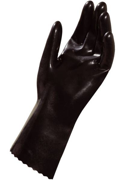 Gloves, Fluonit 468, Fluoroelastomer/Nitrile, Smooth GripMAPA Professional