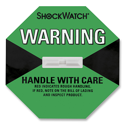 ShockWatch Label, L-30, 100g, GreenShockWatch