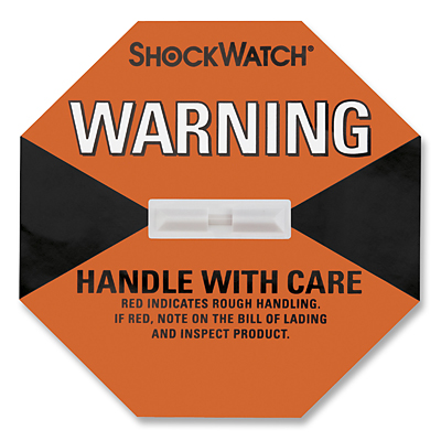 ShockWatch Label, L-35, 75g, OrangeShockWatch