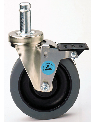 Wheel, Conductive, with BrakeMetro