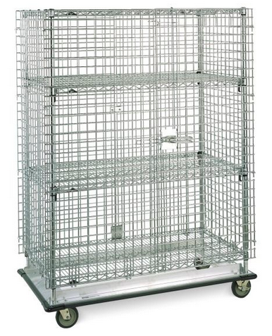 Security Cart, Heavy Duty Stainless SteelMetro
