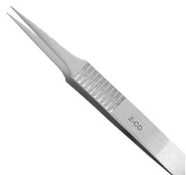 Tweezer, 2-CO, Tweezer - 4 3/4" Tapered - medium points Excelta Corporation